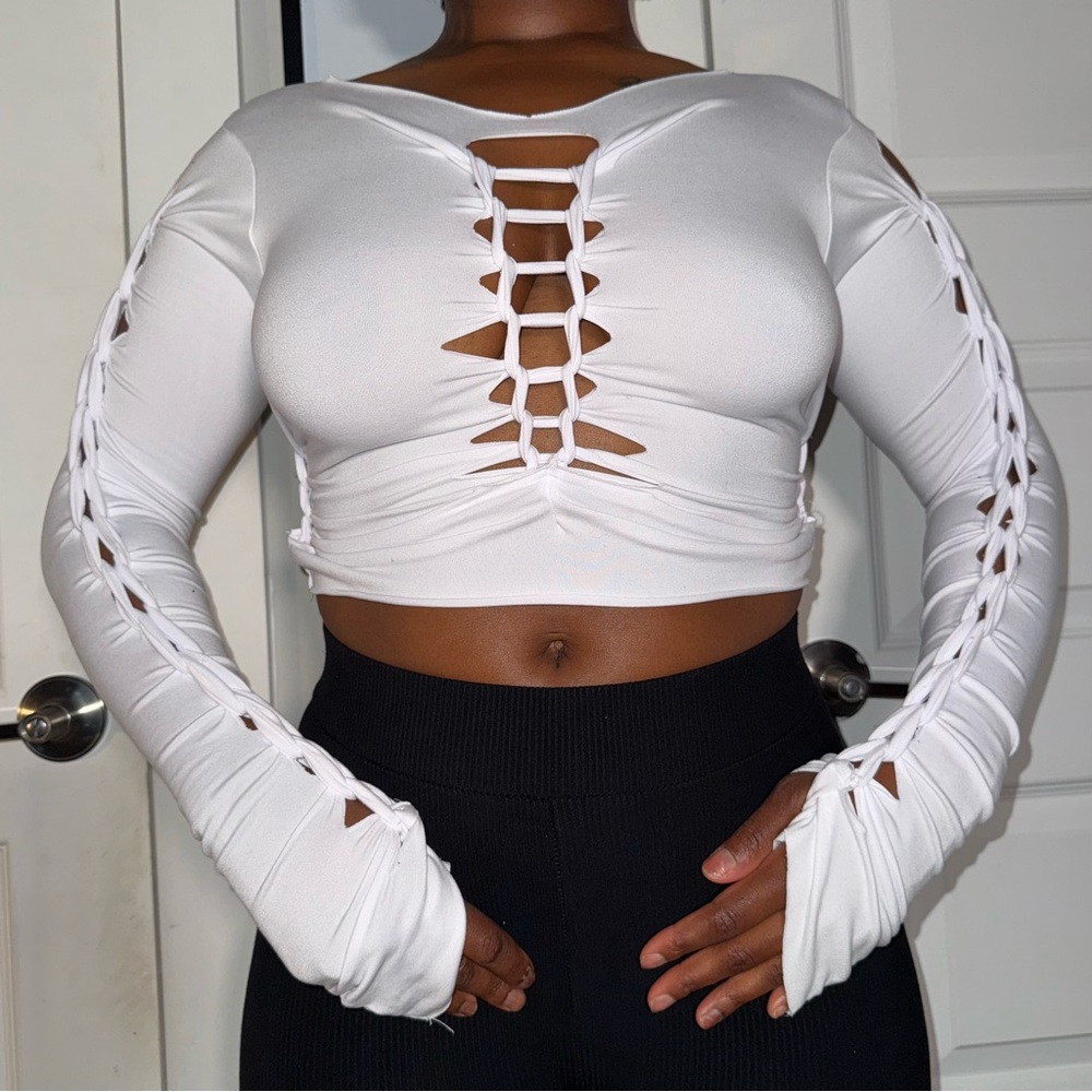 BreaDaeshon “Bone” Linx Cut Out Top